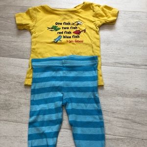 Dr. Suess by Bumkins set 12 months